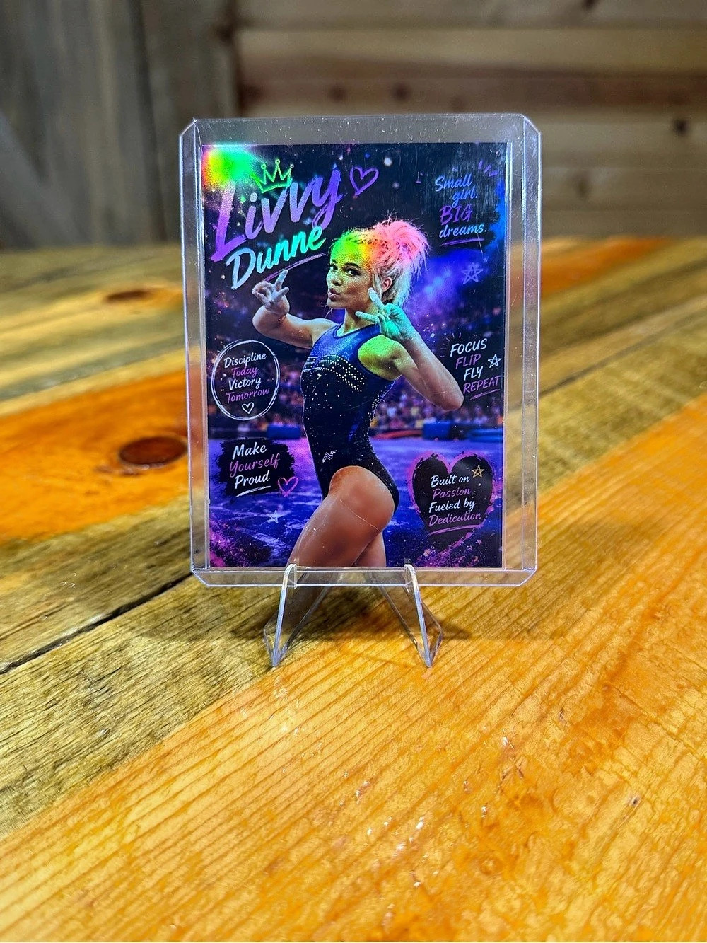 Livvy Dunne Custom Gymnastics Card